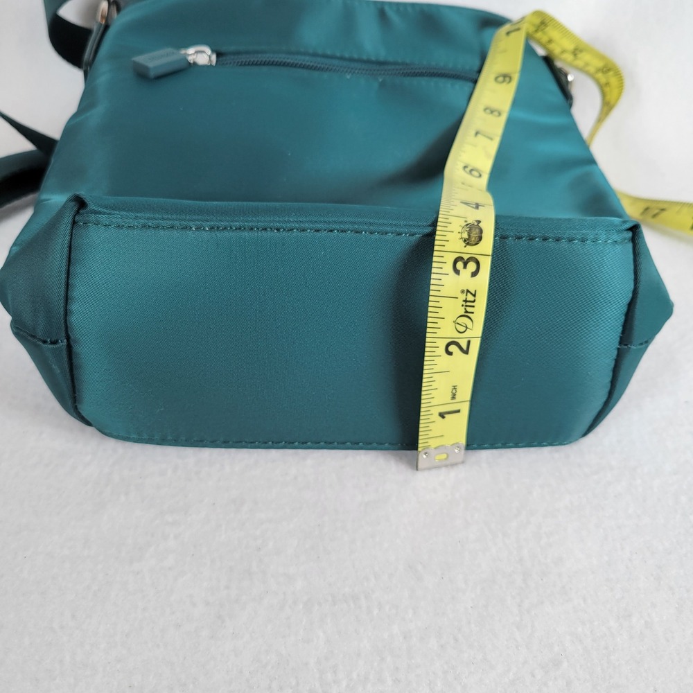 IHKWIP Womens Crossbody Buckle Up Travel Nylon Bag Medium Teal Green Outdoor - Picture 4 of 10